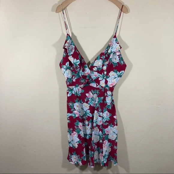 Privacy Please Sigsbee Mini Floral Dress in Celine - Picture 2 of 10